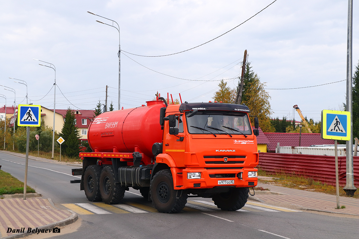 Ненецкий автономный округ, № А 977 ОО 83 — КамАЗ-43118 (общая модель)