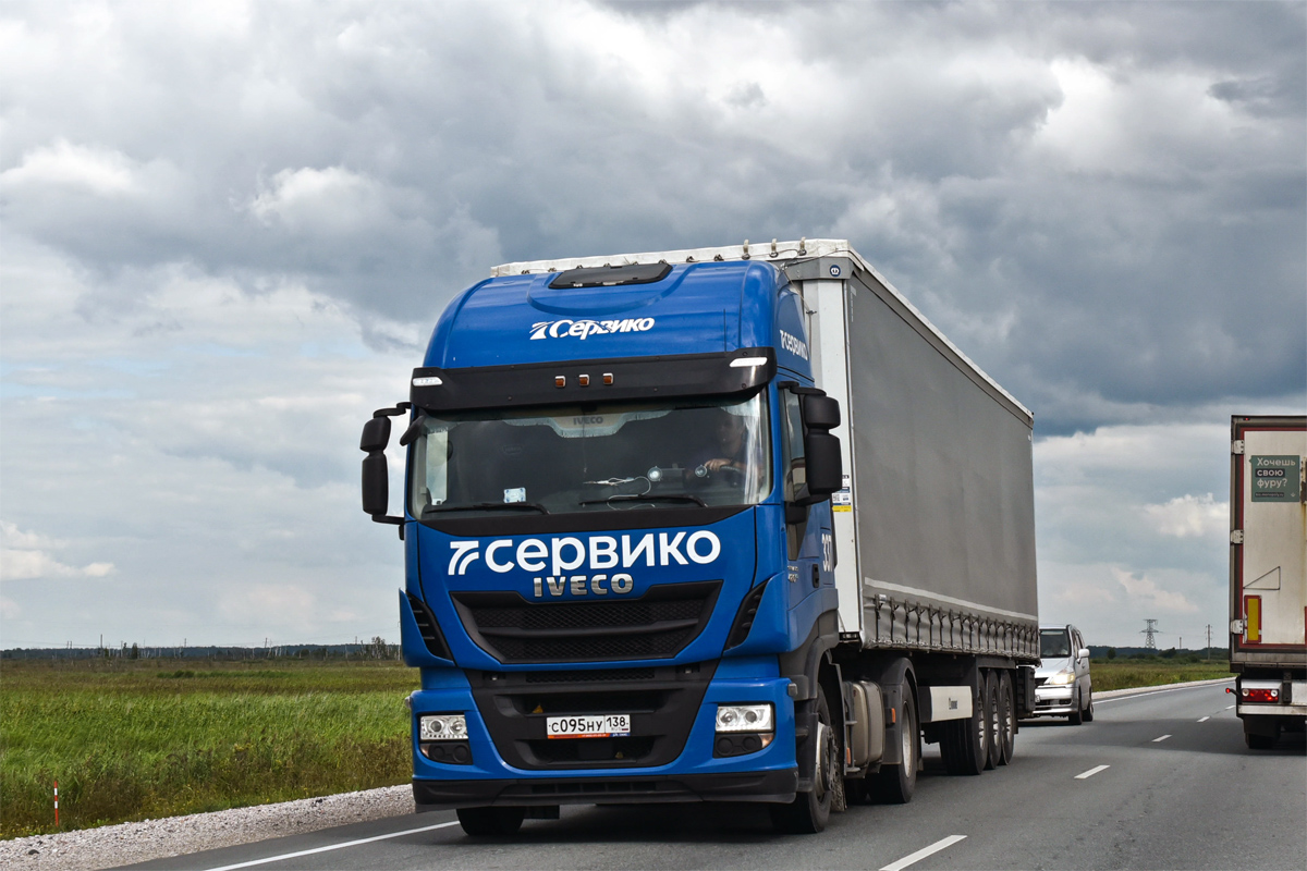 Иркутская область, № 337 — IVECO Stralis ('2012)