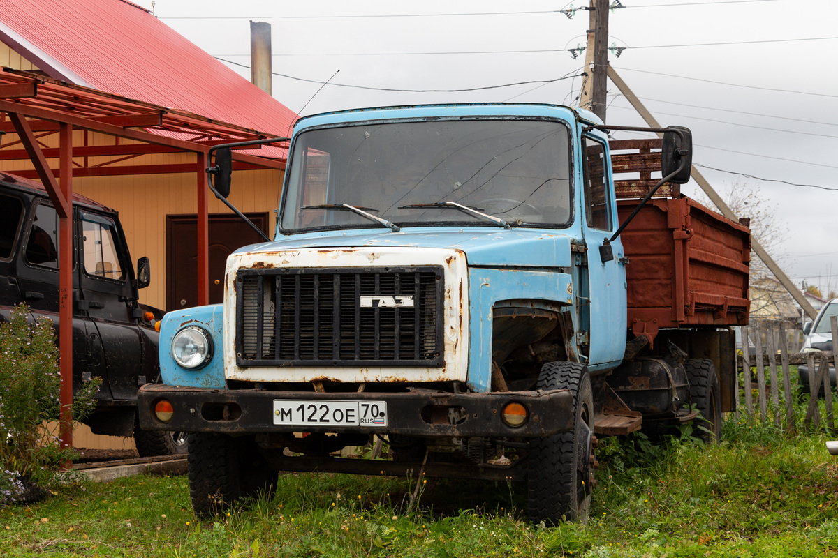 Томская область, № М 122 ОЕ 70 — ГАЗ-3307