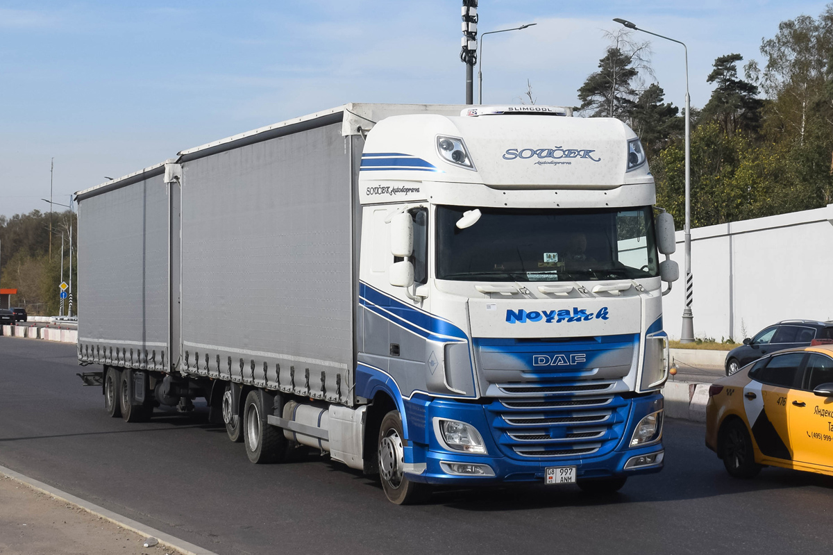 Киргизия, № 08 997 ANM — DAF XF Euro6 FTT