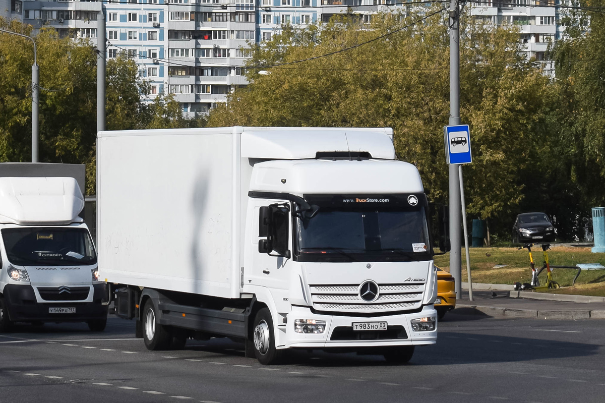 Бурятия, № Т 983 НО 03 — Mercedes-Benz Atego (общ.м)