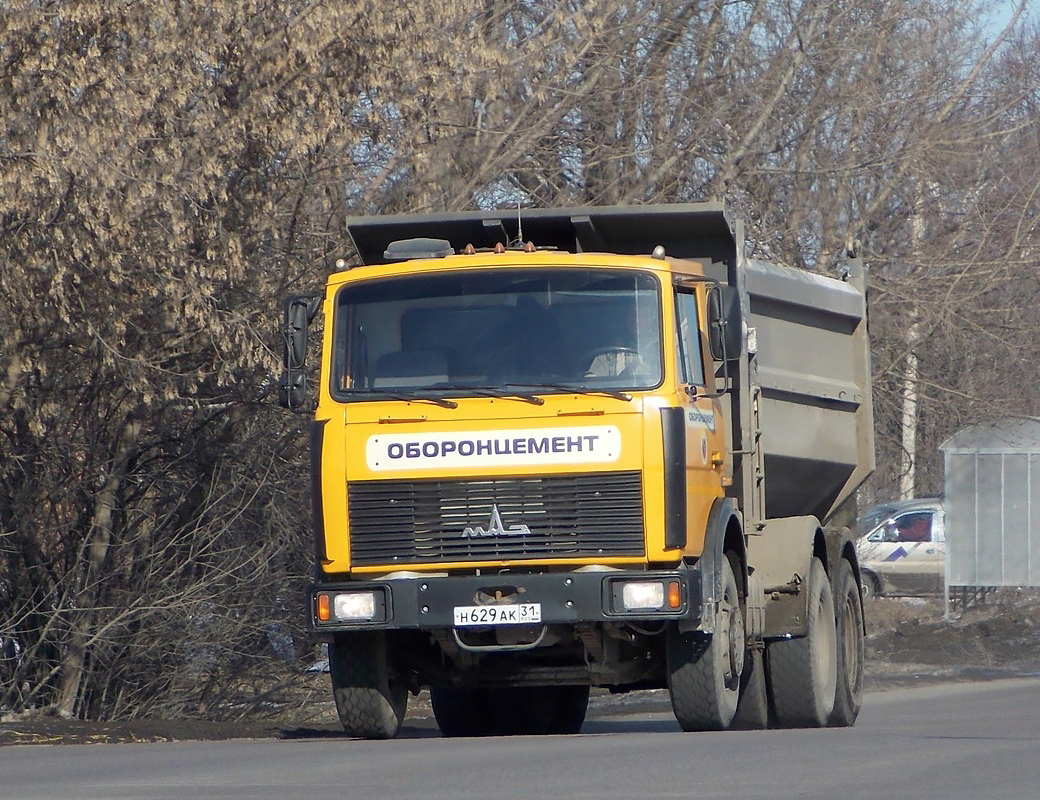 Белгородская область, № Н 629 АК 31 — МАЗ-5516 (общая модель)