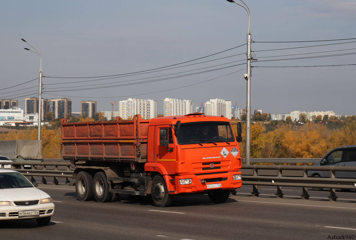 Красноярский край, № Е 526 НУ 124 — КамАЗ-65115-L4(19)