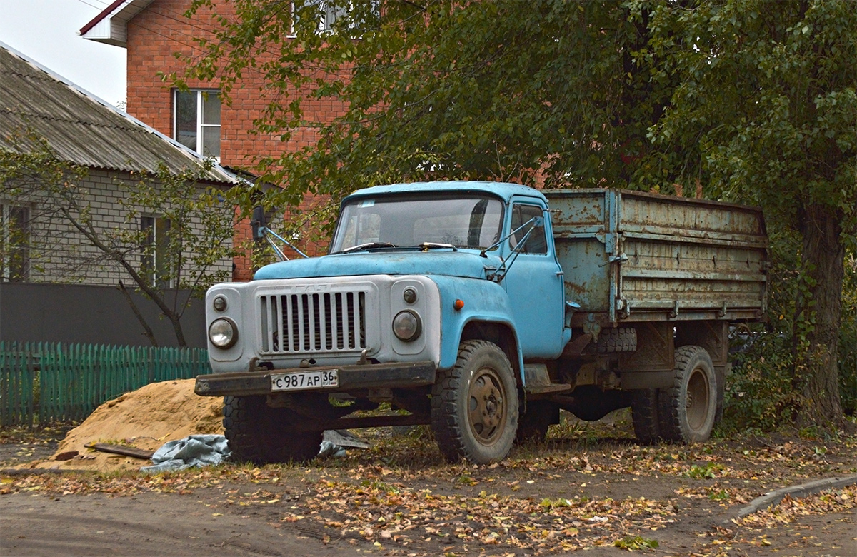 Воронежская область, № С 987 АР 36 — ГАЗ-53-14, ГАЗ-53-14-01