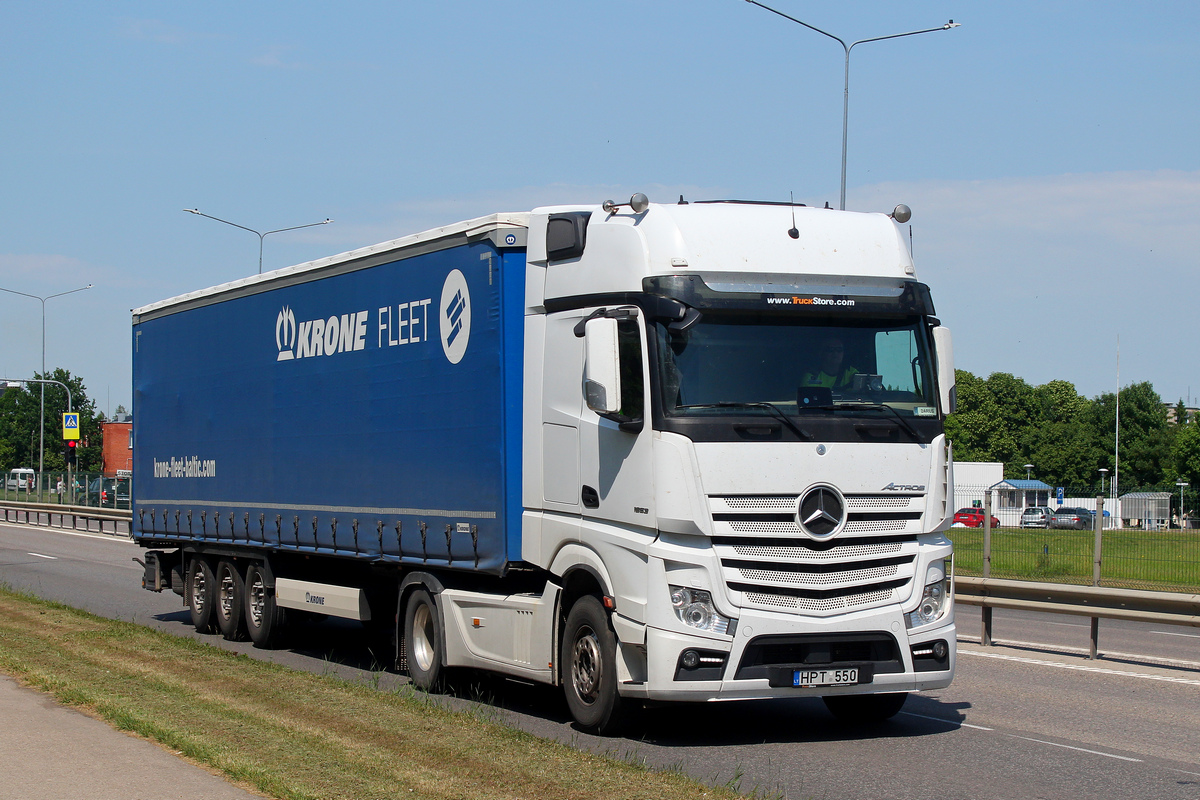 Литва, № HPT 550 — Mercedes-Benz Actros ('2011)