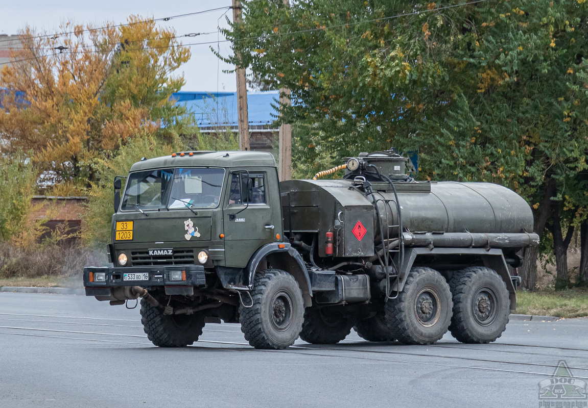 Восточно-Казахстанская область, № 533 BD 16 — КамАЗ-43101