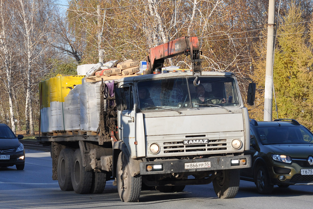 Омская область, № М 866 РР 55 — КамАЗ-53208