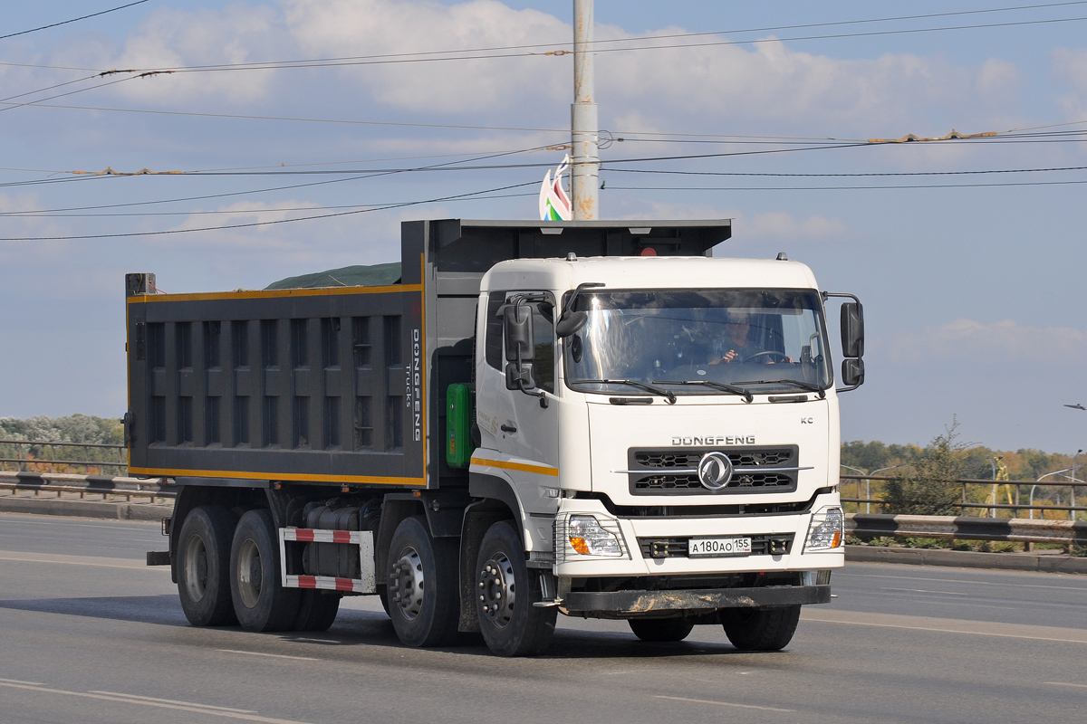 Омская область, № А 180 АО 155 — Dongfeng KC (общая модель)