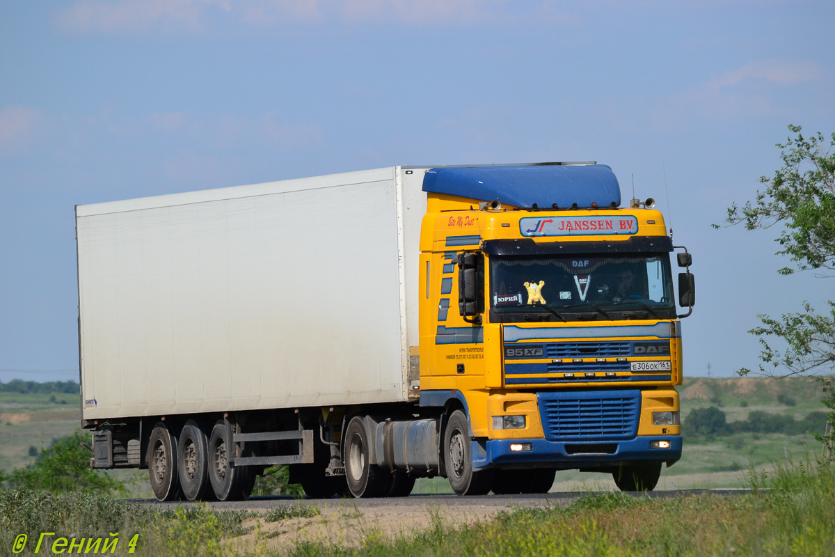 Ростовская область, № Е 306 ОК 161 — DAF 95XF FT