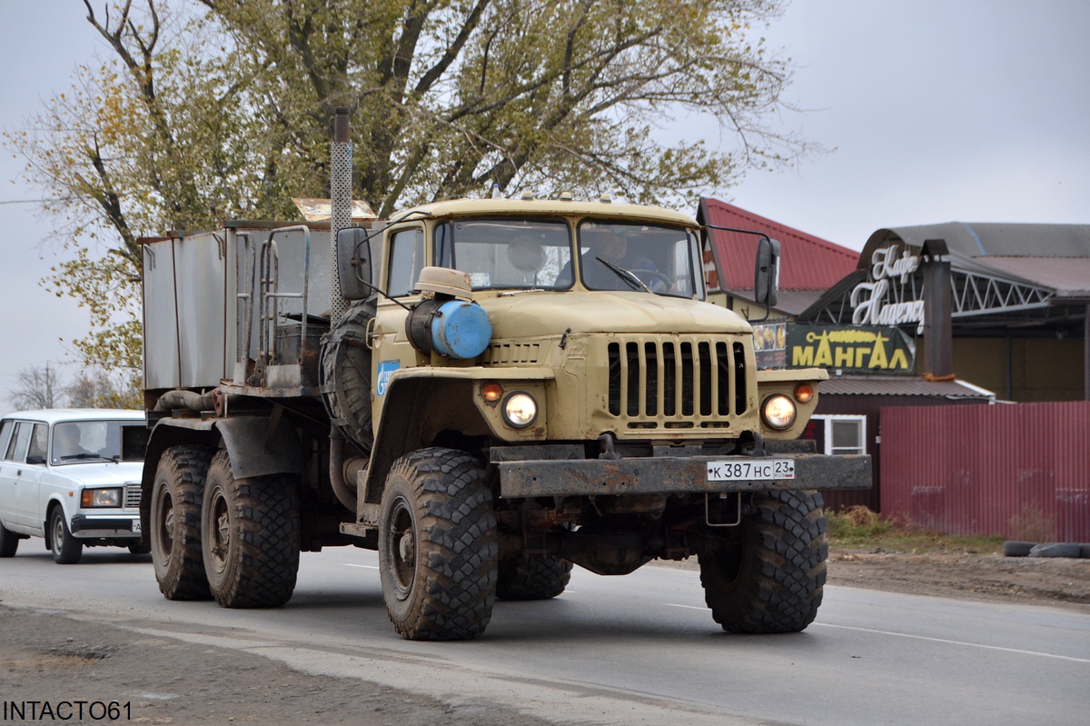 Краснодарский край, № К 387 НС 23 — Урал-4320-30