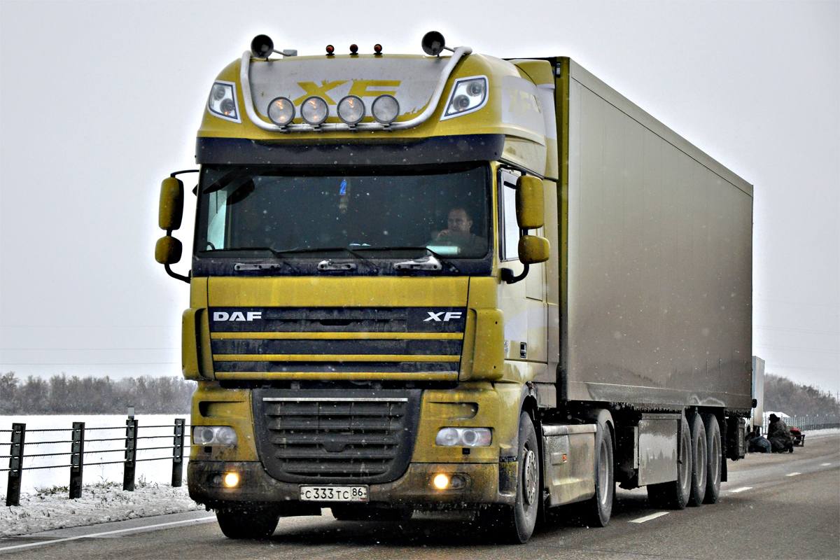 Новосибирская область, № С 333 ТС 86 — DAF XF105 FT