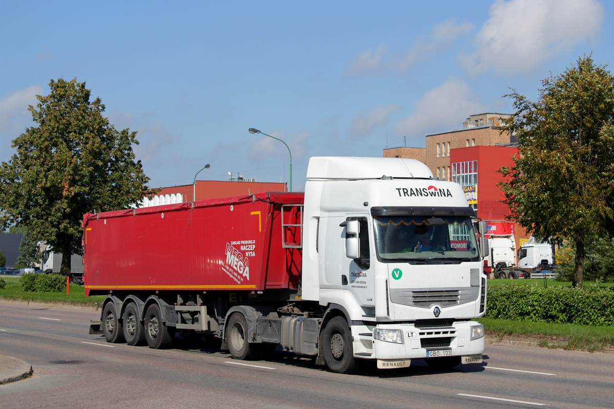 Литва, № GBO 103 — Renault Premium ('2006)