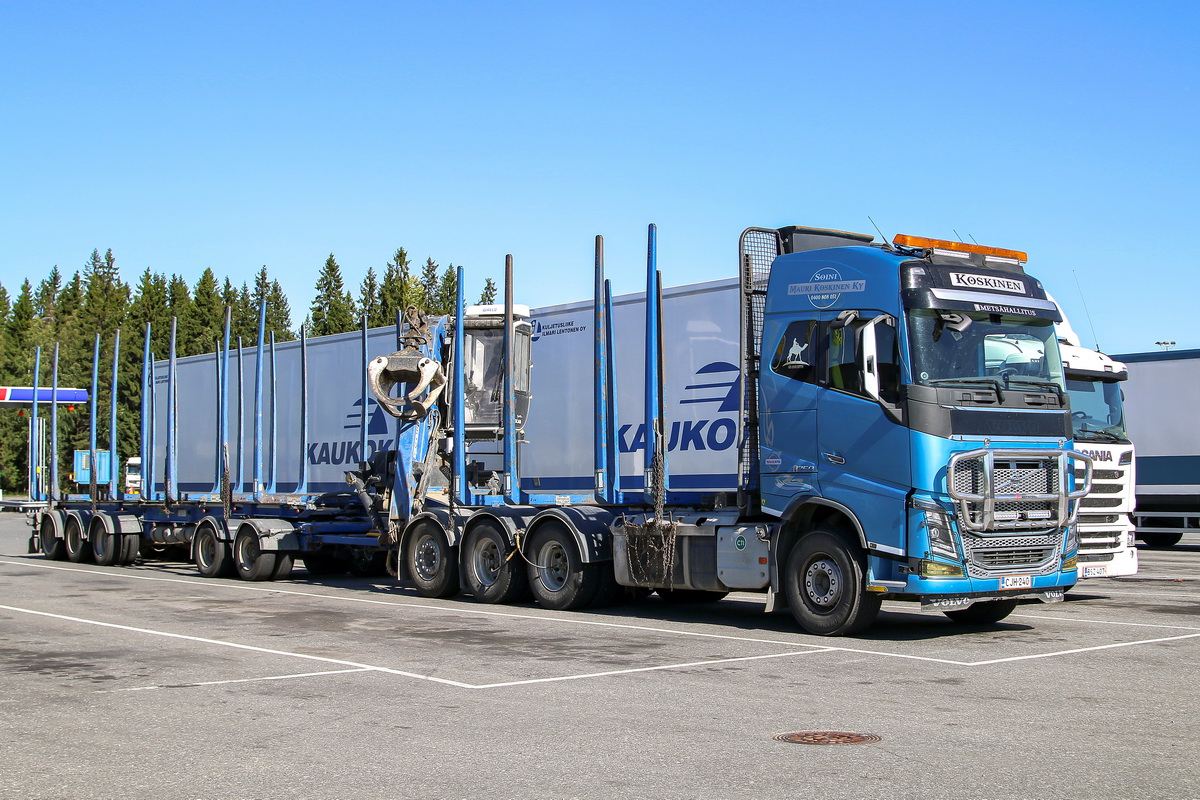 Финляндия, № CJH-240 — Volvo ('2012) FH16.750