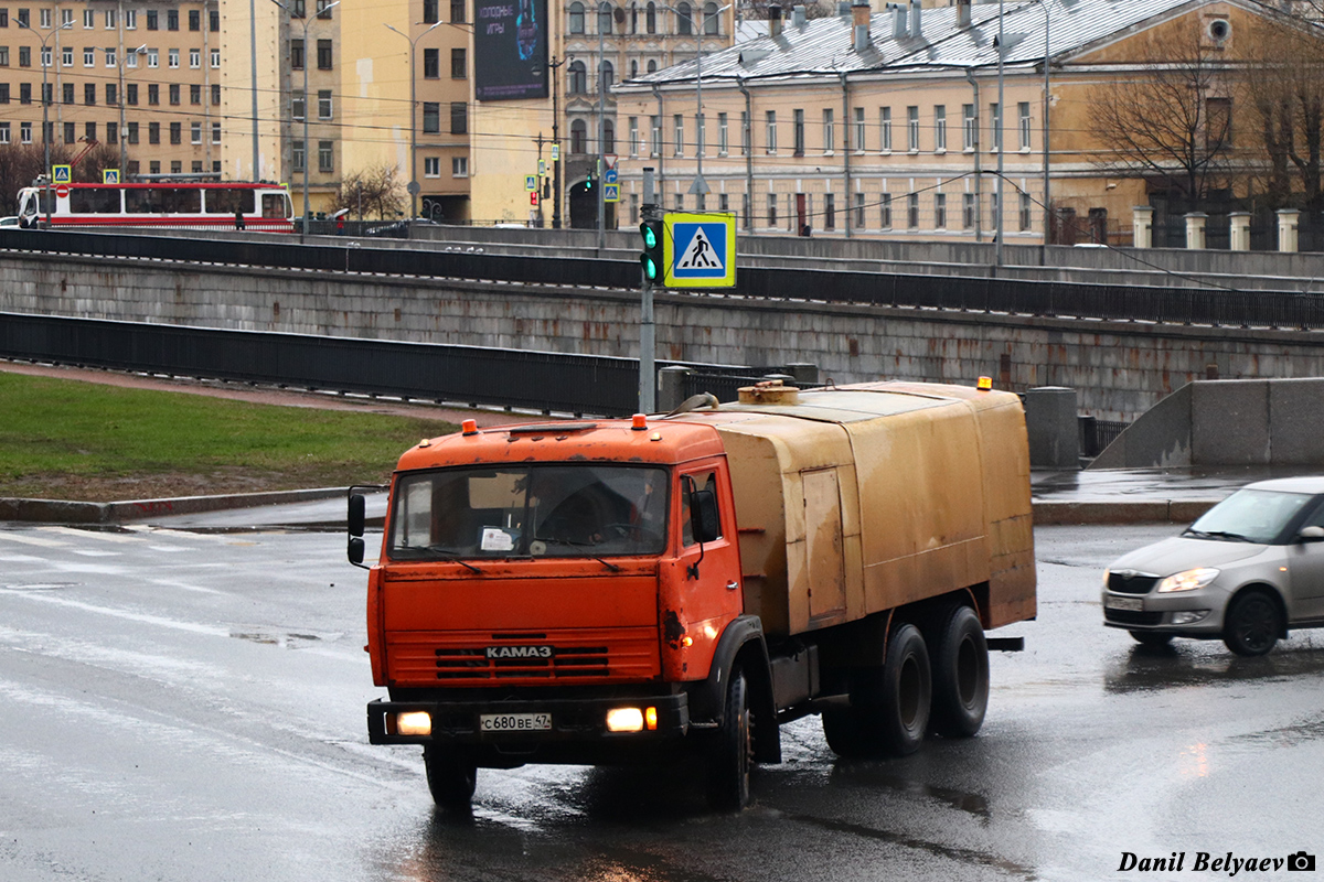 Ленинградская область, № С 680 ВЕ 47 — КамАЗ-65115 (общая модель)