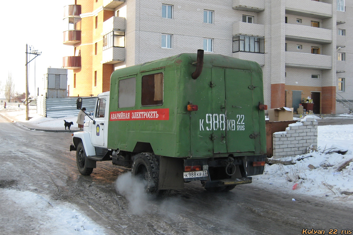 Алтайский край, № К 988 КВ 22 — ГАЗ-3307