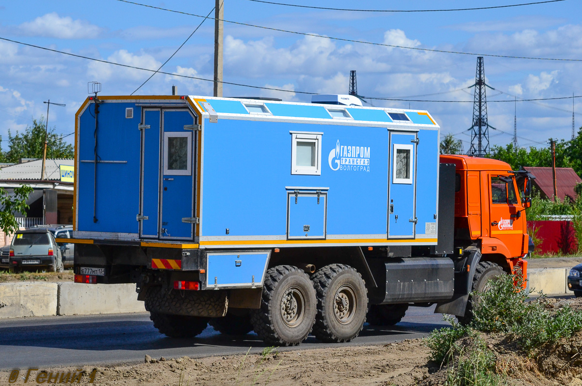 Волгоградская область, № Е 777 МТ 134 — КамАЗ-43118 (общая модель)