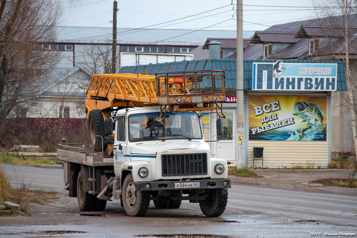 Рязанская область, № А 584 НЕ 62 — ГАЗ-3307