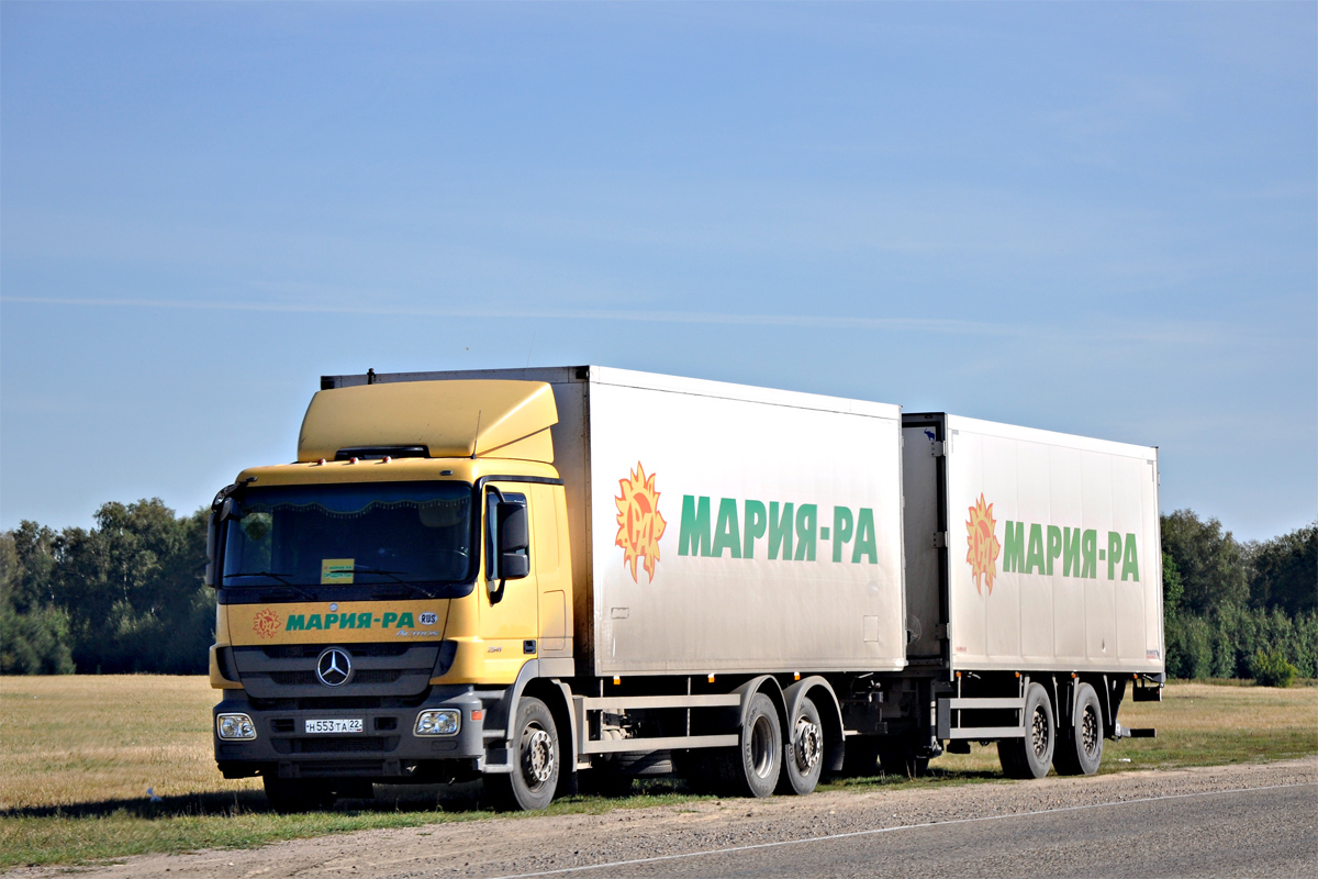 Алтайский край, № Н 553 ТА 22 — Mercedes-Benz Actros ('2009) 2541