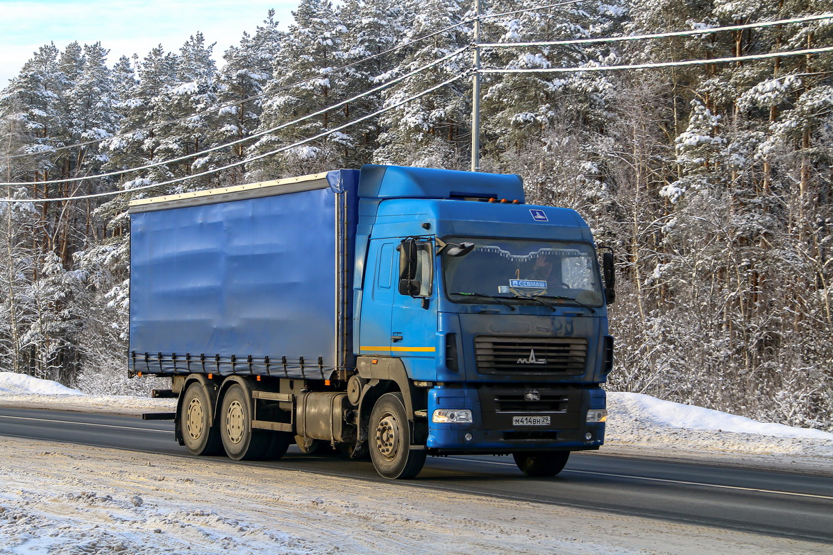 Архангельская область, № М 414 ВН 29 — МАЗ-6312B9