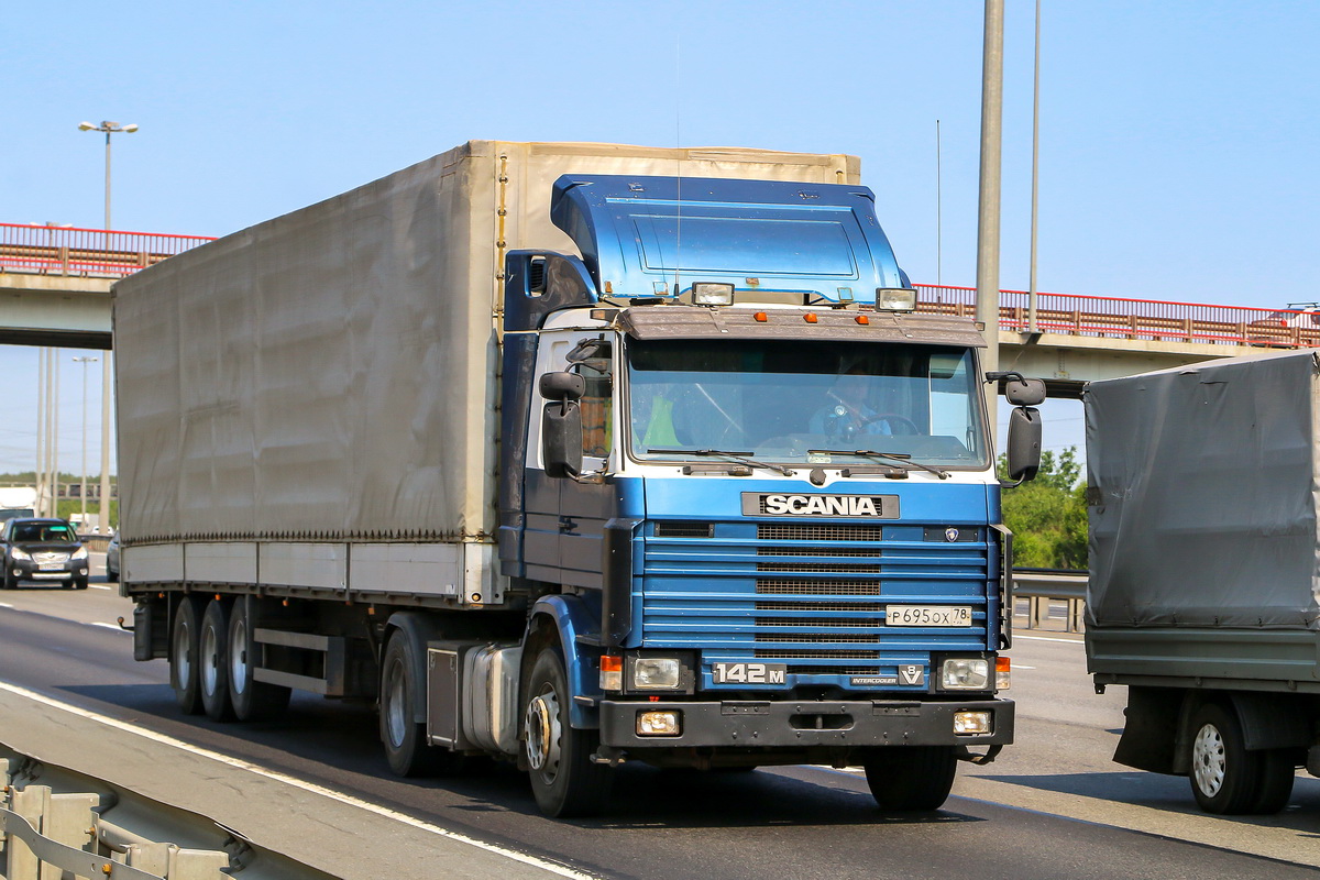 Санкт-Петербург, № Р 695 ОХ 78 — Scania (II) R142M