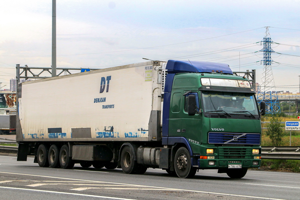 Ставропольский край, № К 786 ХЕ 26 — Volvo ('1993) FH12.420