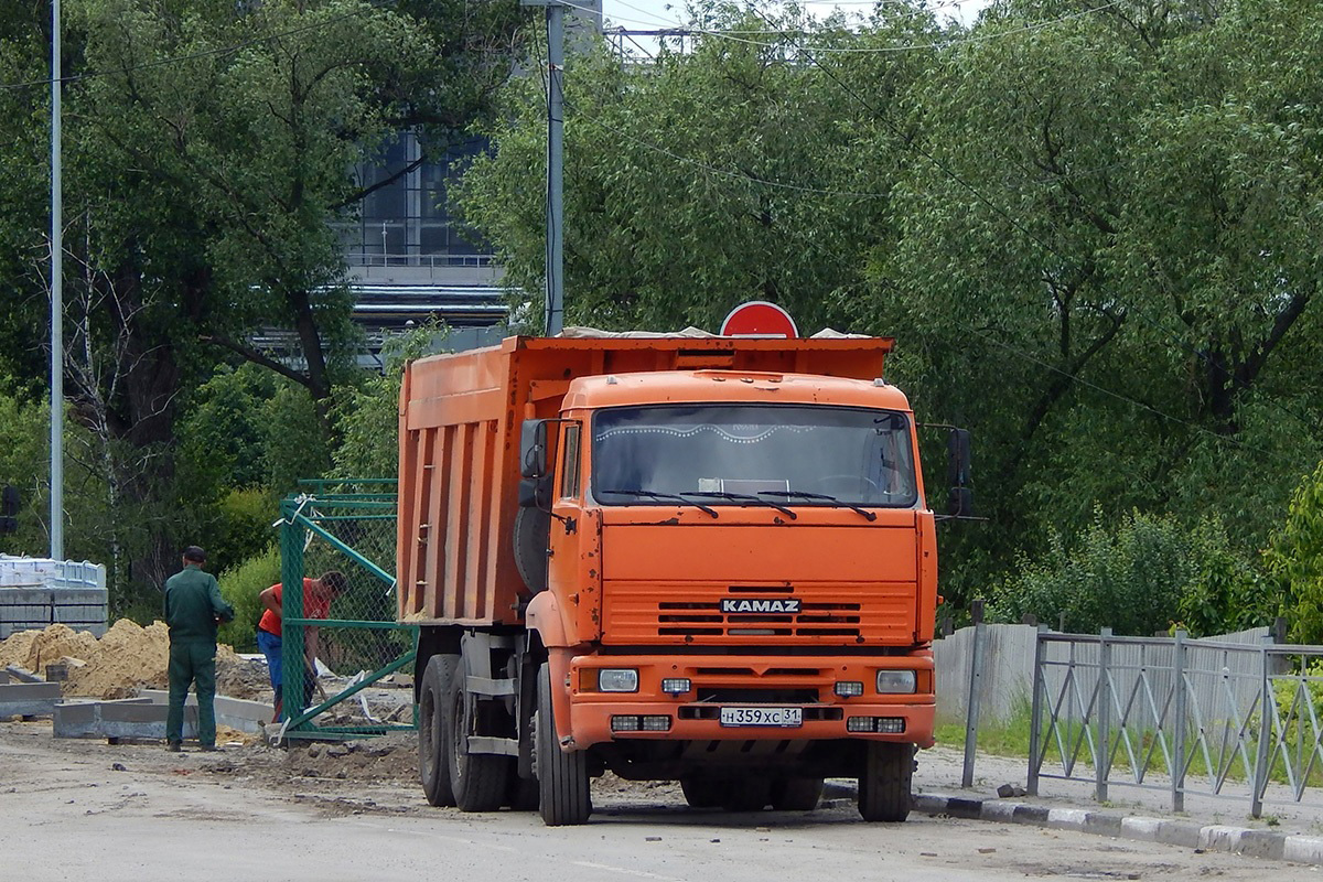 Белгородская область, № Н 359 ХС 31 — КамАЗ-6520 (общая модель)