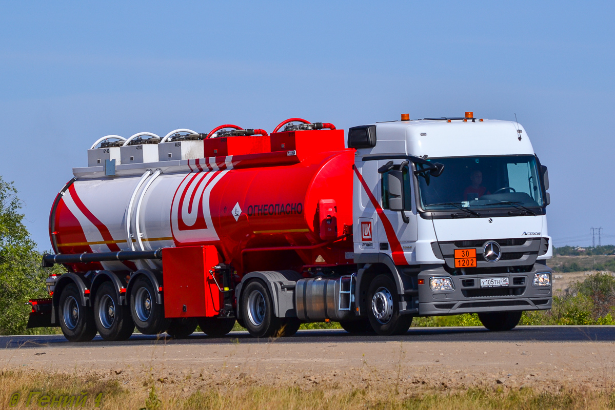 Волгоградская область, № У 105 ТН 750 — Mercedes-Benz Actros '09 1844 [Z9M]