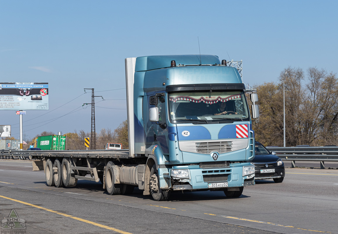 Алматы, № 303 AEQ 02 — Renault Premium ('2006)