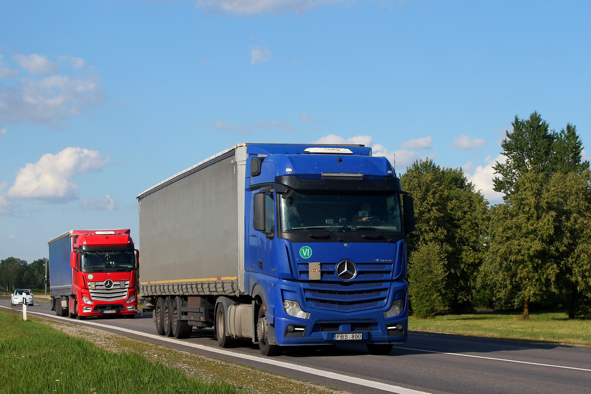 Литва, № FBS 800 — Mercedes-Benz Actros ('2011) 1845