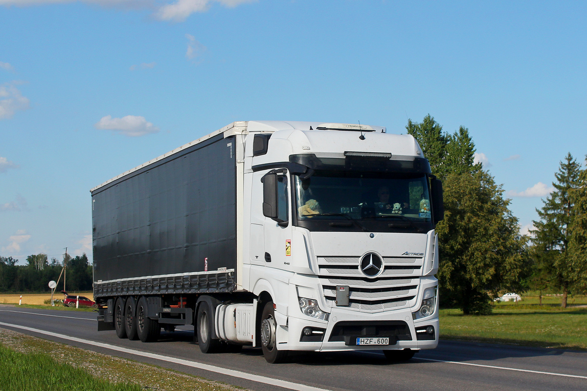 Литва, № HZF 600 — Mercedes-Benz Actros ('2011) 1848