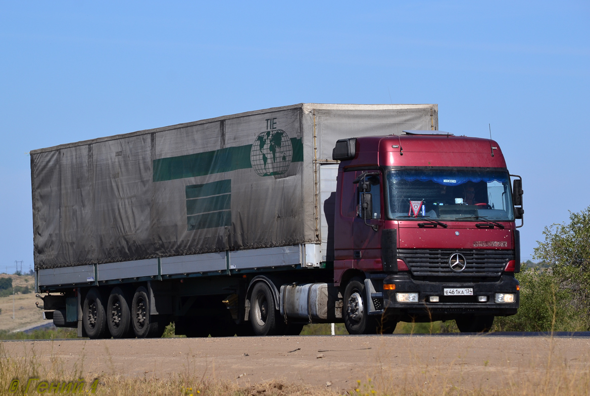 Волгоградская область, № Е 461 КА 134 — Mercedes-Benz Actros ('1997) 1840