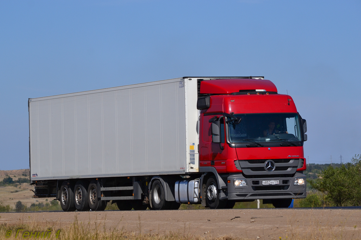 Санкт-Петербург, № Х 852 АХ 178 — Mercedes-Benz Actros ('2009) 1841