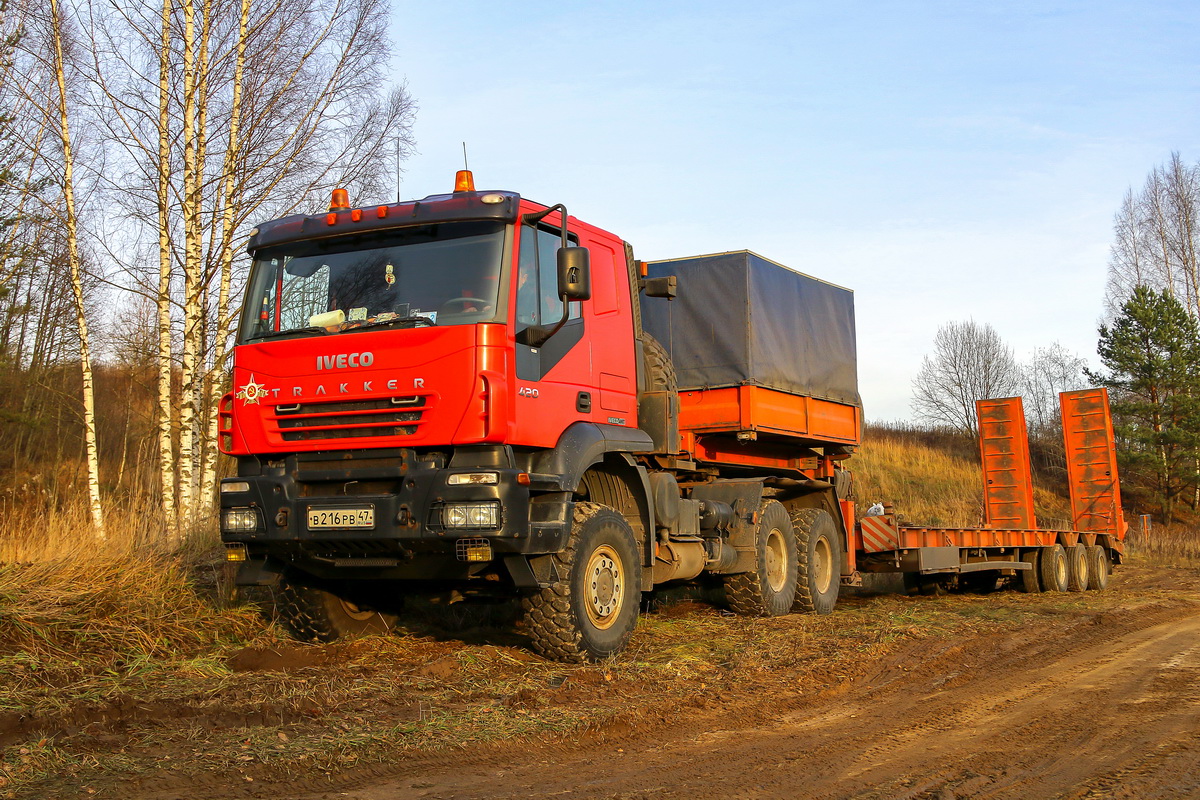 Ленинградская область, № В 216 РВ 47 — IVECO-AMT Trakker ('2004)