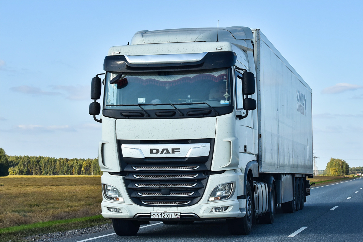 Курская область, № О 412 ХН 46 — DAF XF Euro6 FT