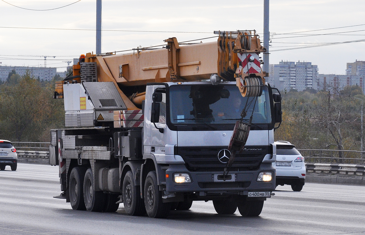 Омская область, № О 400 МВ 55 — Mercedes-Benz Actros ('2003) 4146