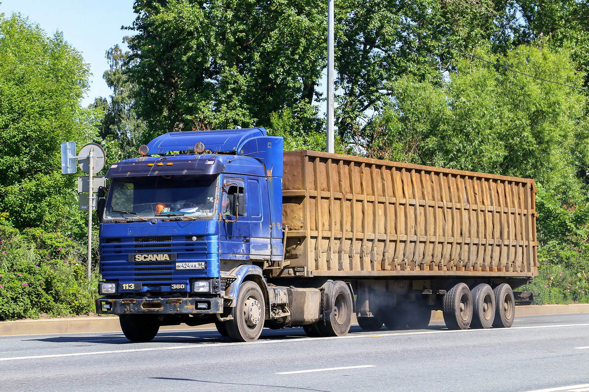 Санкт-Петербург, № Н 424 НА 98 — Scania (II) R113H