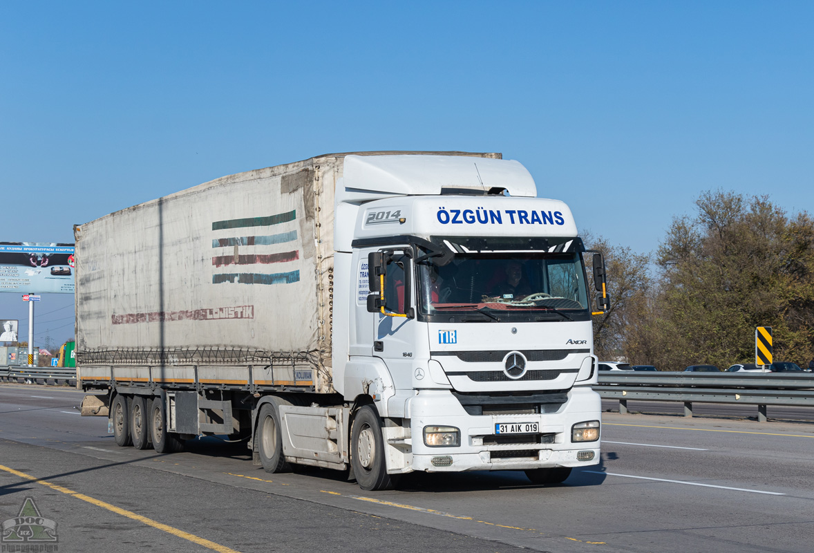 Турция, № 31 AIK 019 — Mercedes-Benz Axor 1840