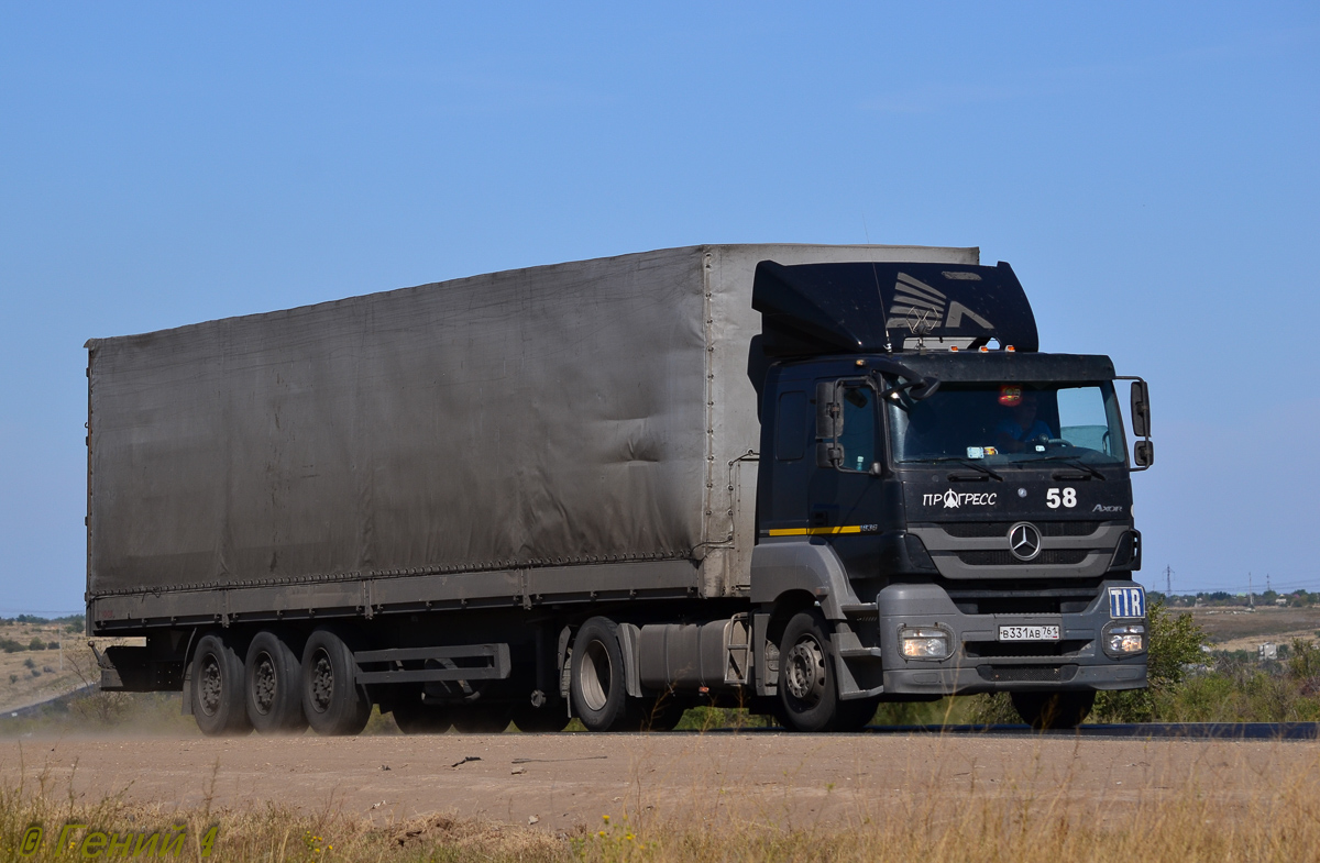 Ростовская область, № В 331 АВ 761 — Mercedes-Benz Axor 1836 [Z9M]