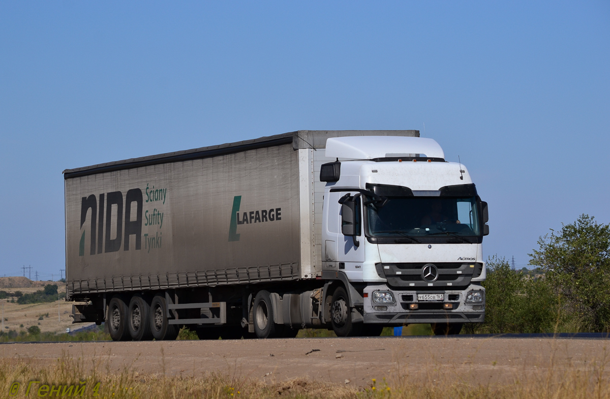 Ростовская область, № У 655 ОВ 161 — Mercedes-Benz Actros ('2009) 1841