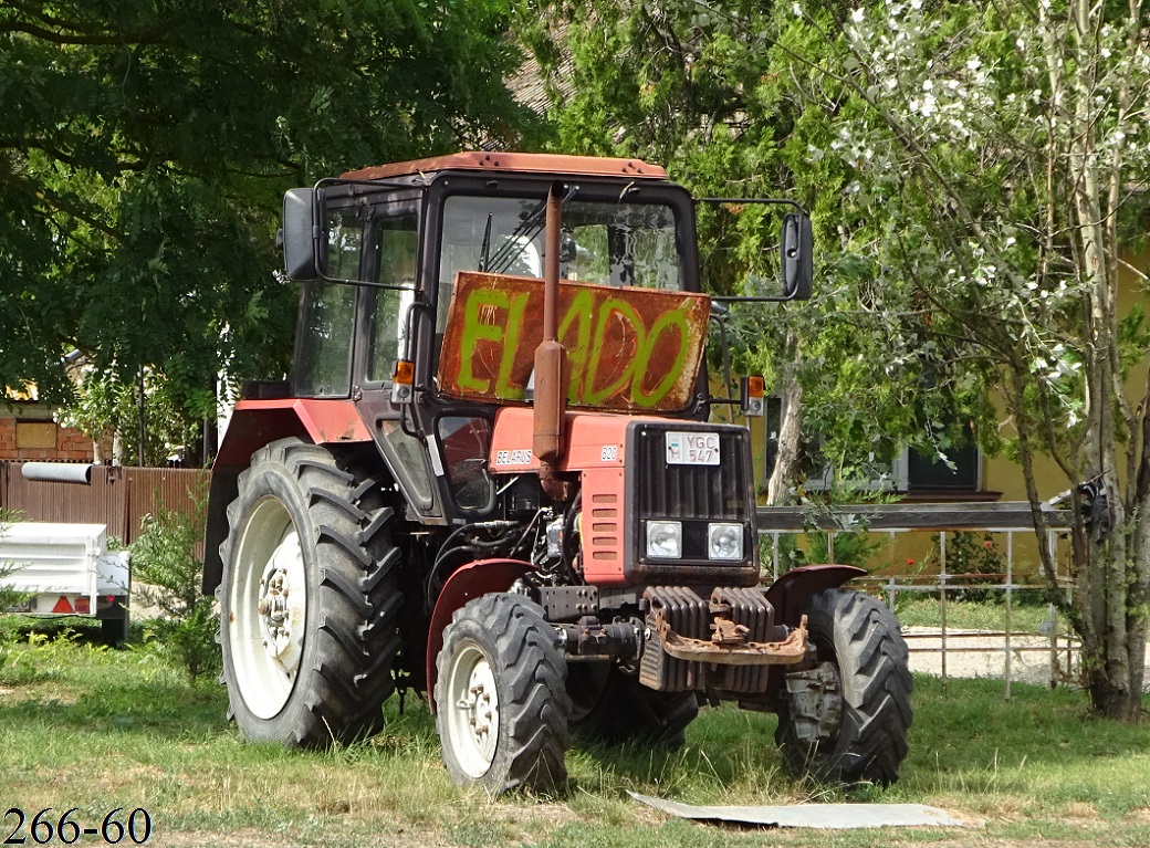 Венгрия, № YGC-547 — Беларус-820