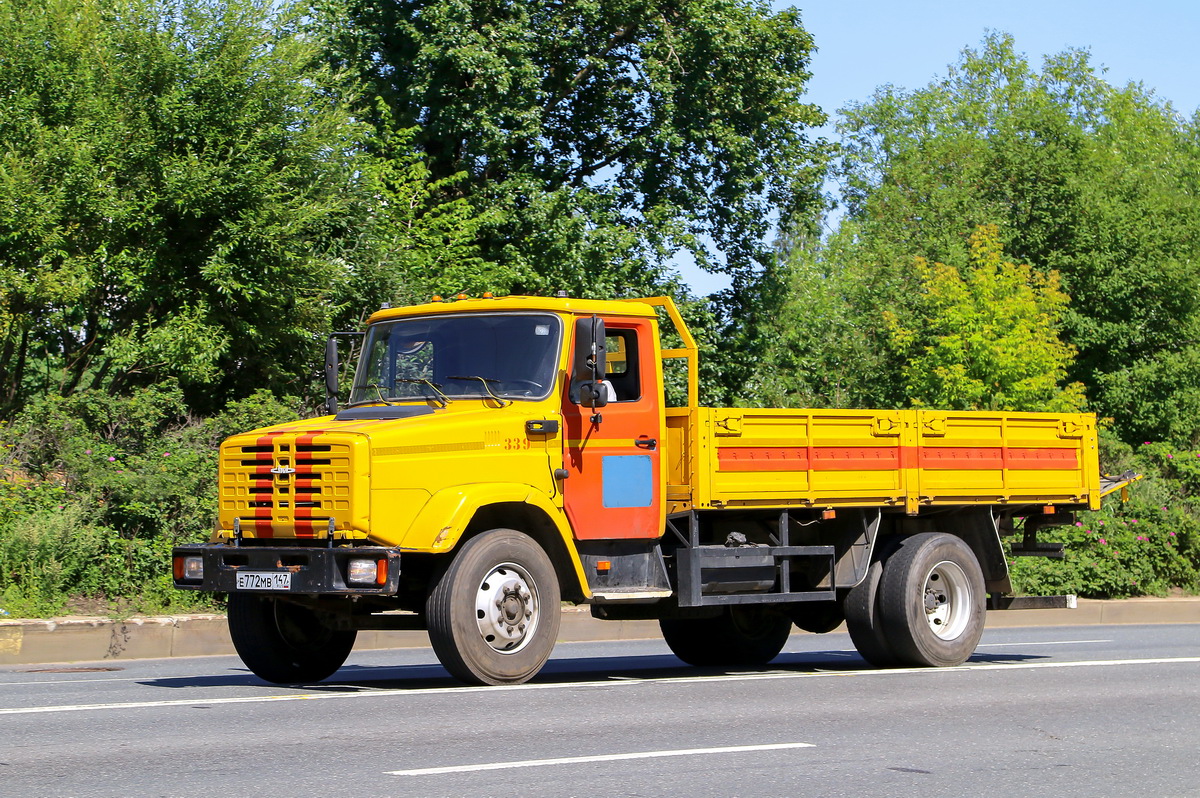 Ленинградская область, № Е 772 МВ 147 — ЗИЛ-433110