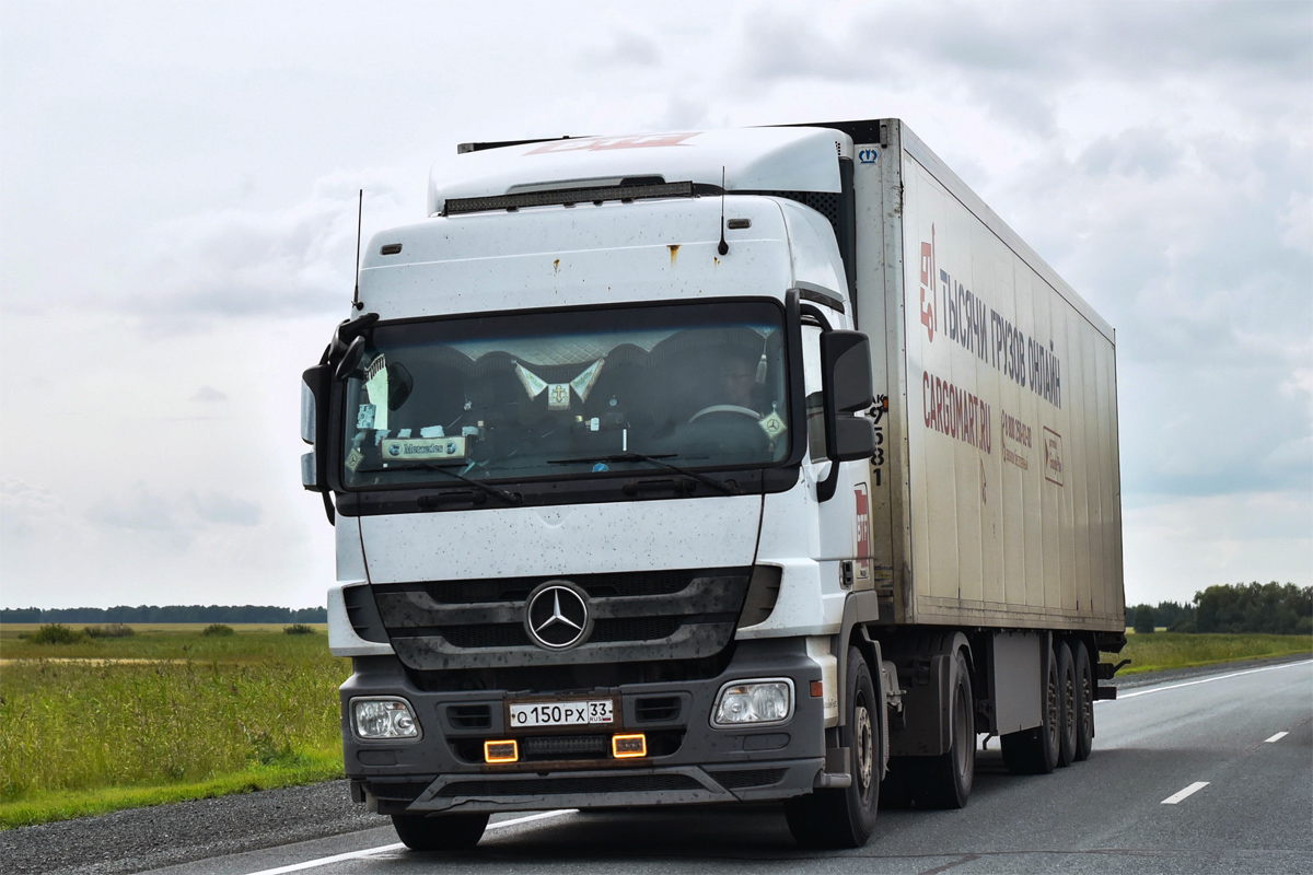 Владимирская область, № О 150 РХ 33 — Mercedes-Benz Actros '09 1844 [Z9M]