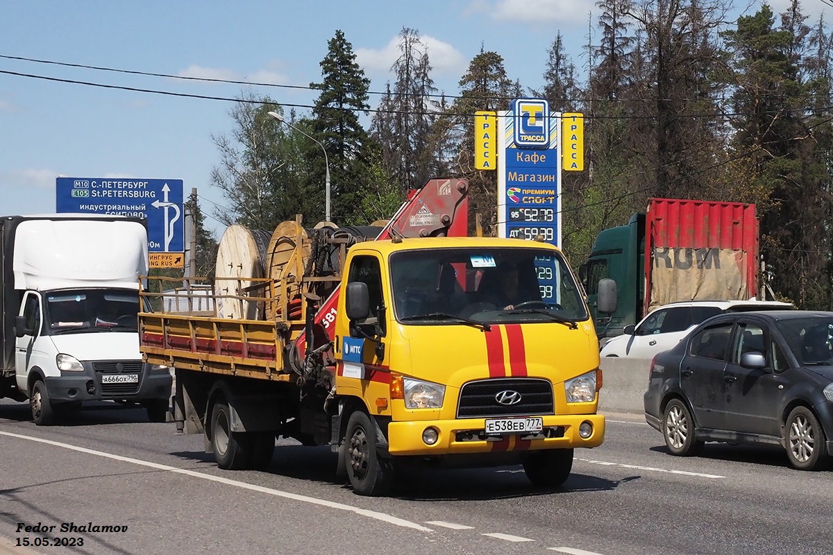 Москва, № Е 538 ЕВ 777 — Hyundai HD78 ('2004)