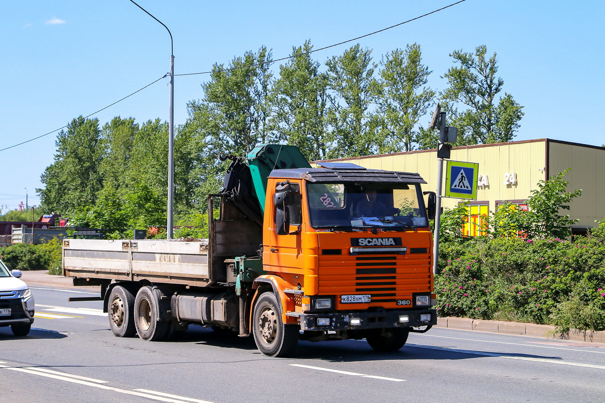 Санкт-Петербург, № К 828 ХМ 178 — Scania (II) (общая модель)