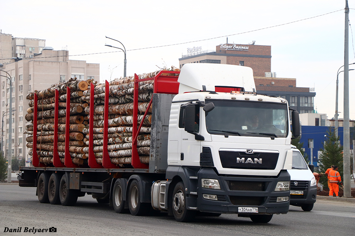 Татарстан, № У 304 АВ 716 — MAN TGX ('2007) (общая модель)