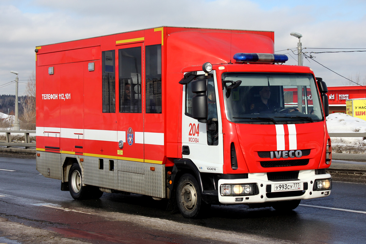 Москва, № У 993 СУ 777 — IVECO EuroCargo ('2008)