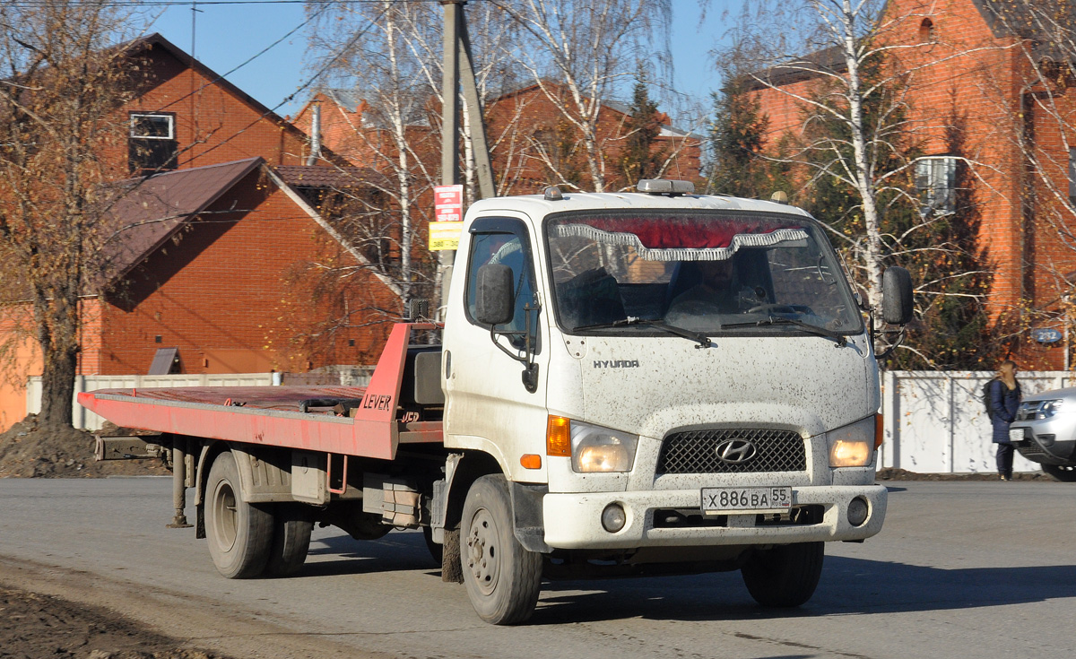 Омская область, № Х 886 ВА 55 — Hyundai HD78 ('2004)