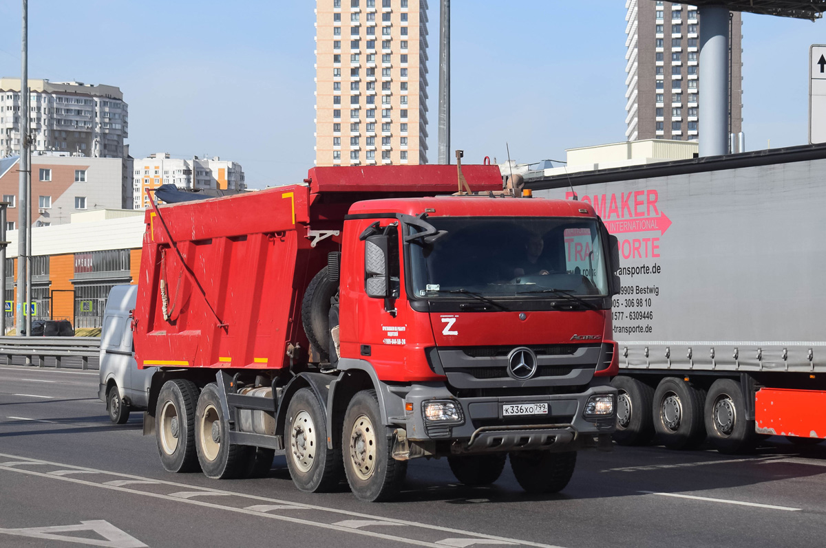 Москва, № К 336 ХО 799 — Mercedes-Benz Actros '09 4141 [Z9M]