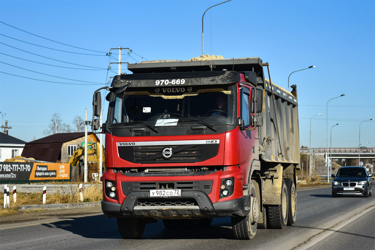 Тюменская область, № У 982 СО 72 — Volvo ('2010) FMX.400 [X9P]