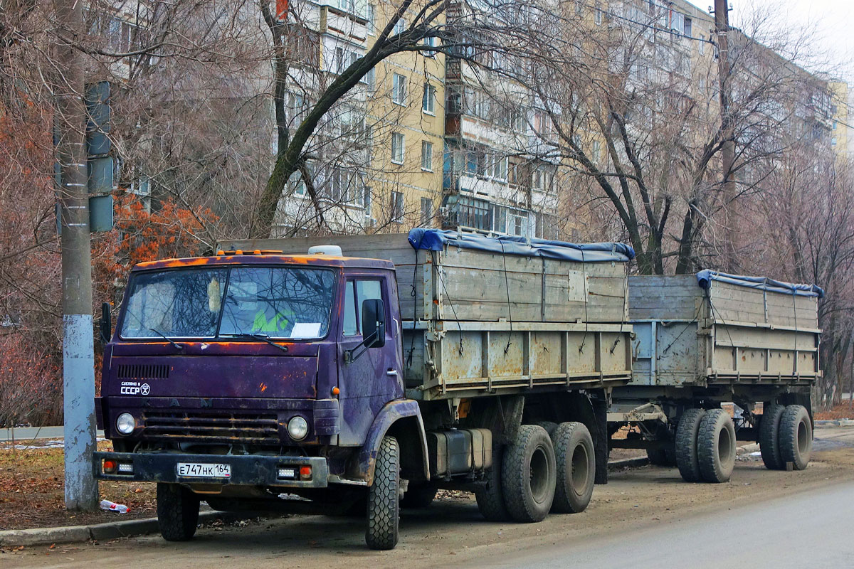 Саратовская область, № Е 747 НК 164 — КамАЗ-5320